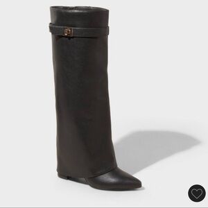 Target - Tambra Fold Over Tall Boots - NEW WITH TAGS